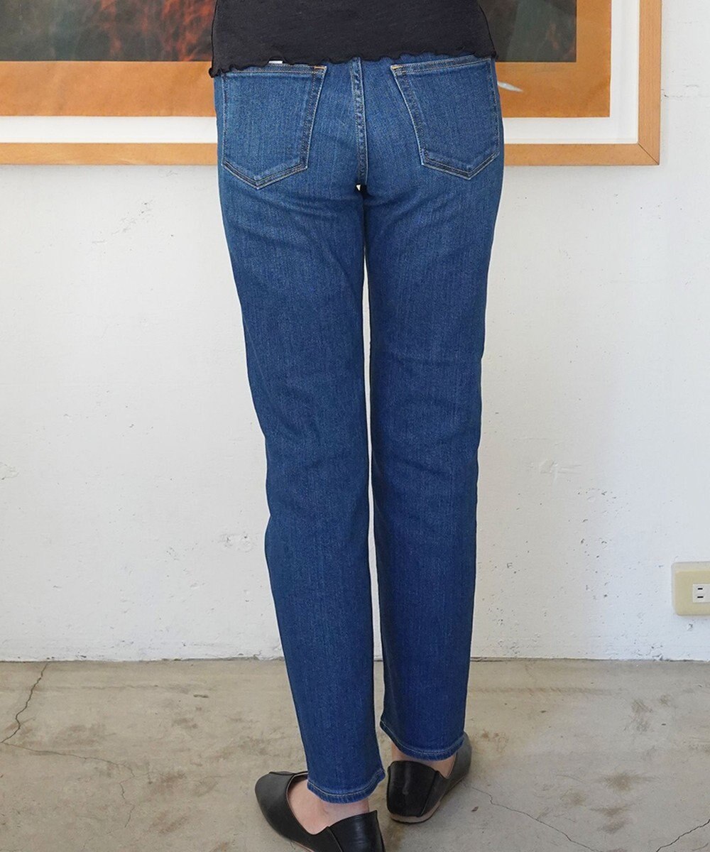 caqu Slim boy`s 程よいフィット感のボーイフィットデニム 