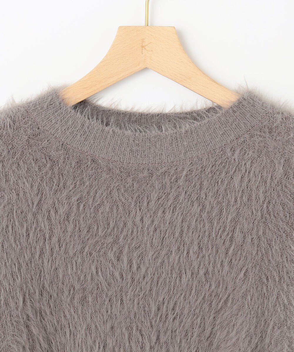 組曲 ナイロンファー ニット 