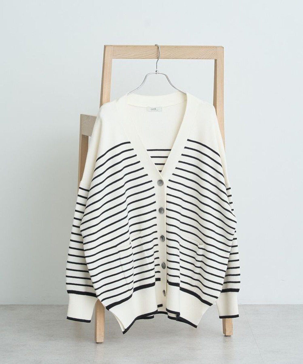 earth music&ecology やわらかタッチカーディガン 