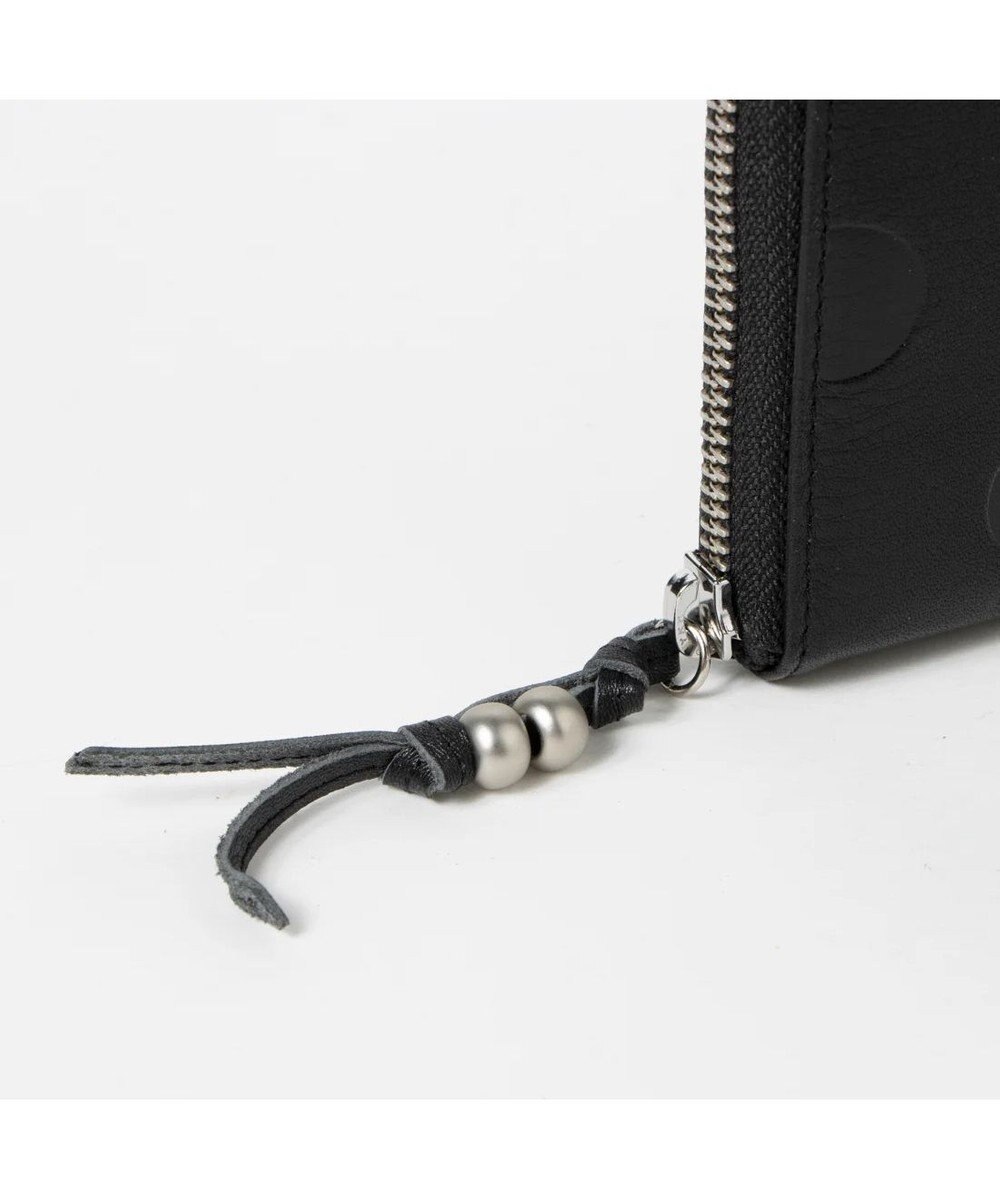 UNBILLION ペルケ perche / ドット型押しラウンドパームフィット財布 