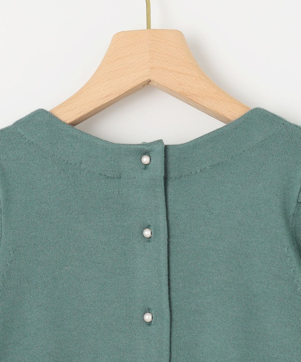 組曲 L 【前後着用可】BOREROタックプルオーバー ニット 