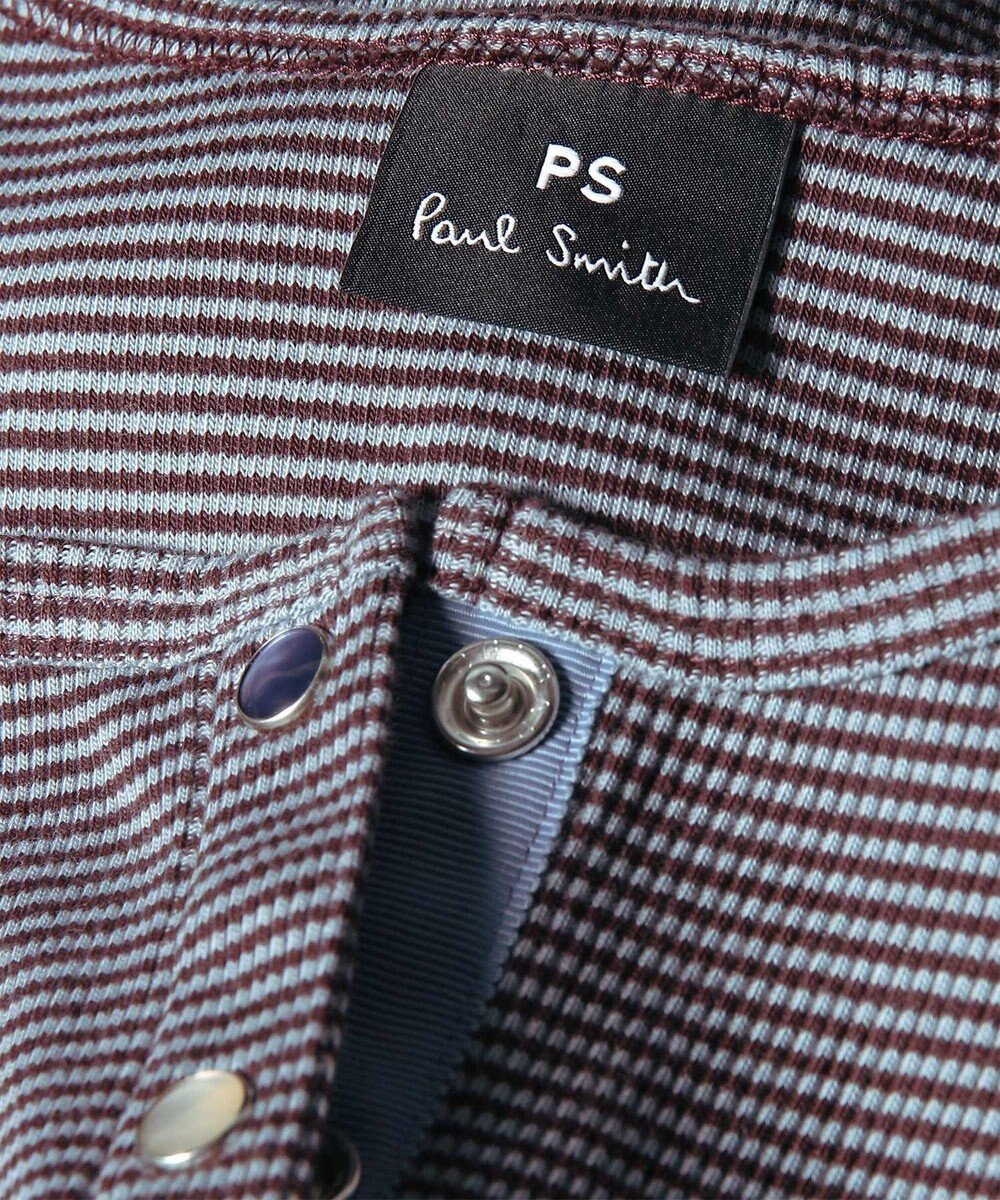 Paul Smith ボーダー ハーフスリーブ カーディガン 