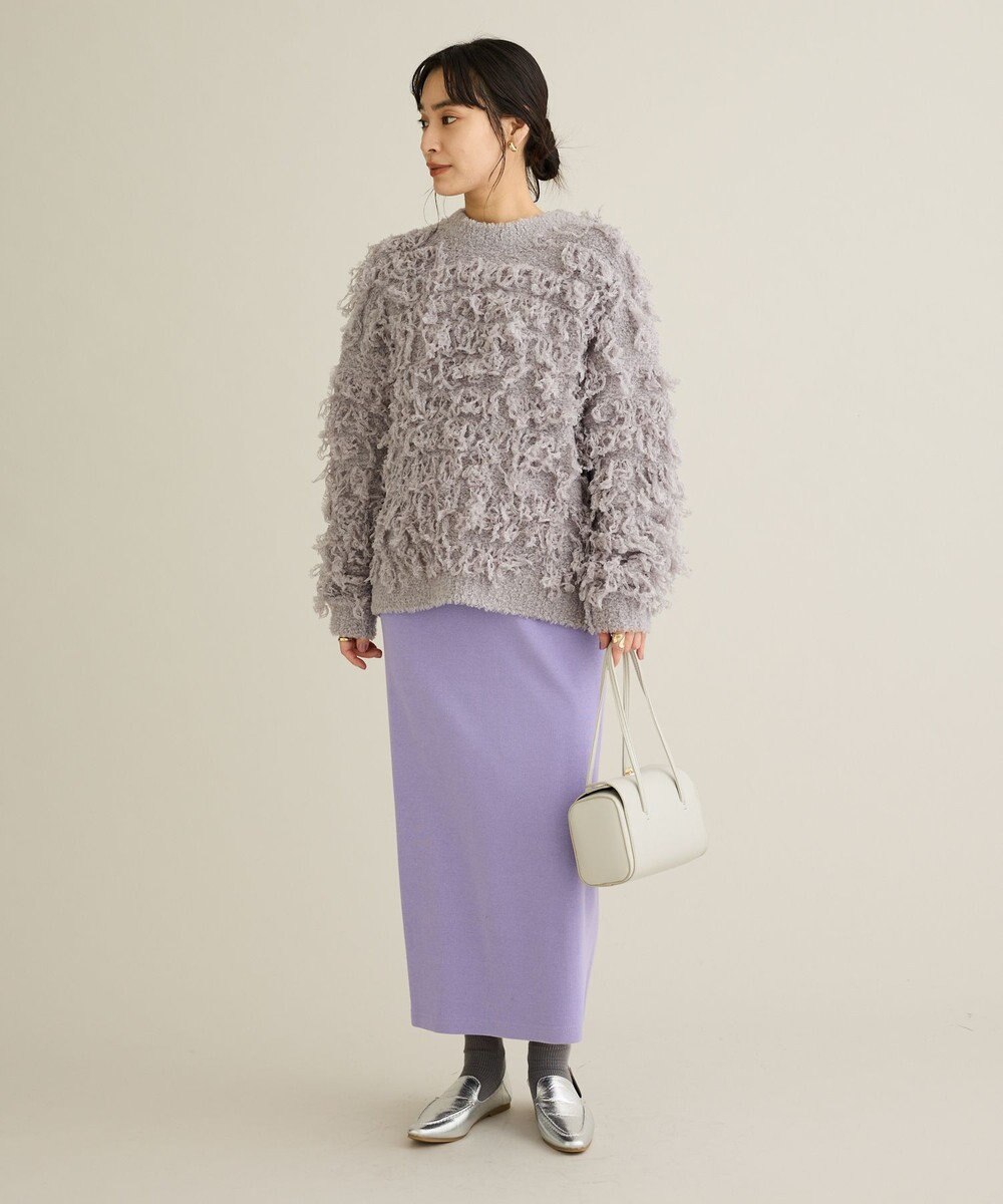 CRAFT STANDARD BOUTIQUE ループ編みニットプルオーバー 