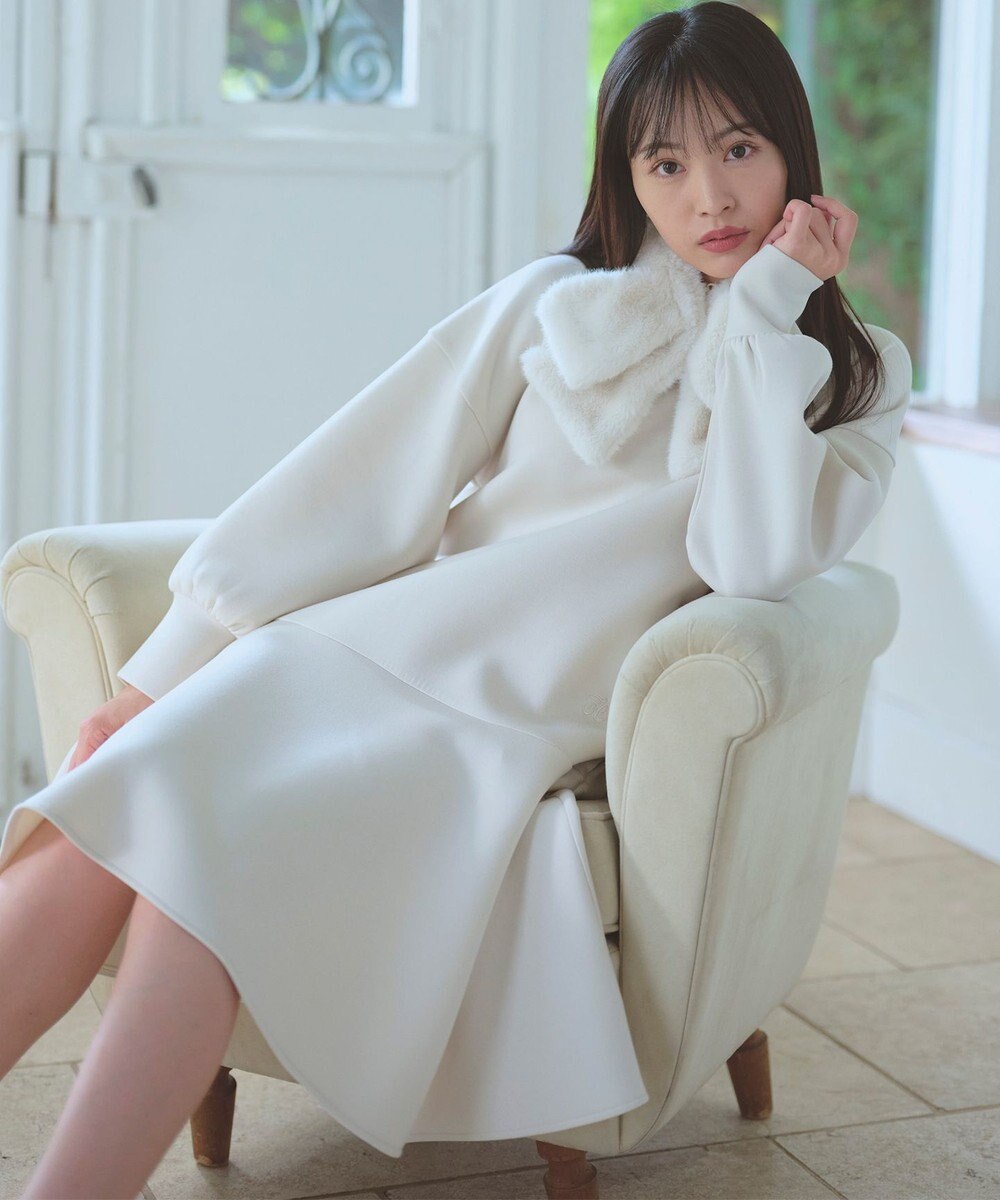 Feroux リボンファー ティペット 