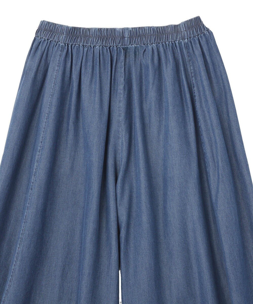 YECCA VECCA デニムコクーンドレープパンツ 