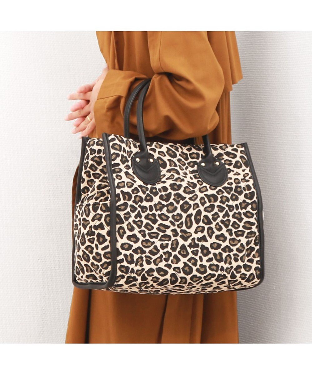 UNBILLION カシュカシュ cachecache / ジャガードキルティングスクエアトートバッグM 