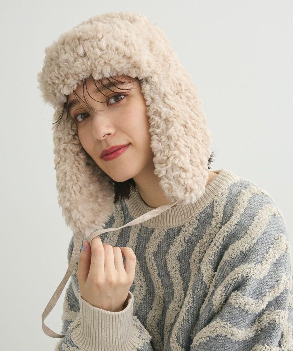 Green Parks ■ＣＯＮＴＲＯＬ　ＦＲＥＡＫフェイクボアフライトキャッフ 