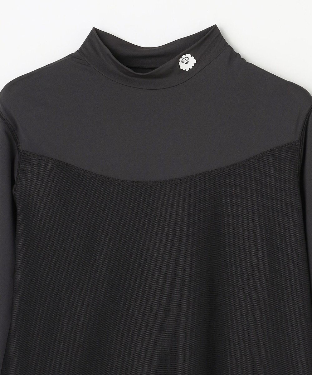 PW CIRCULUS 【WOMEN】UVメッシュコンビハイネックインナーシャツ  ゴルフウェア レディース 