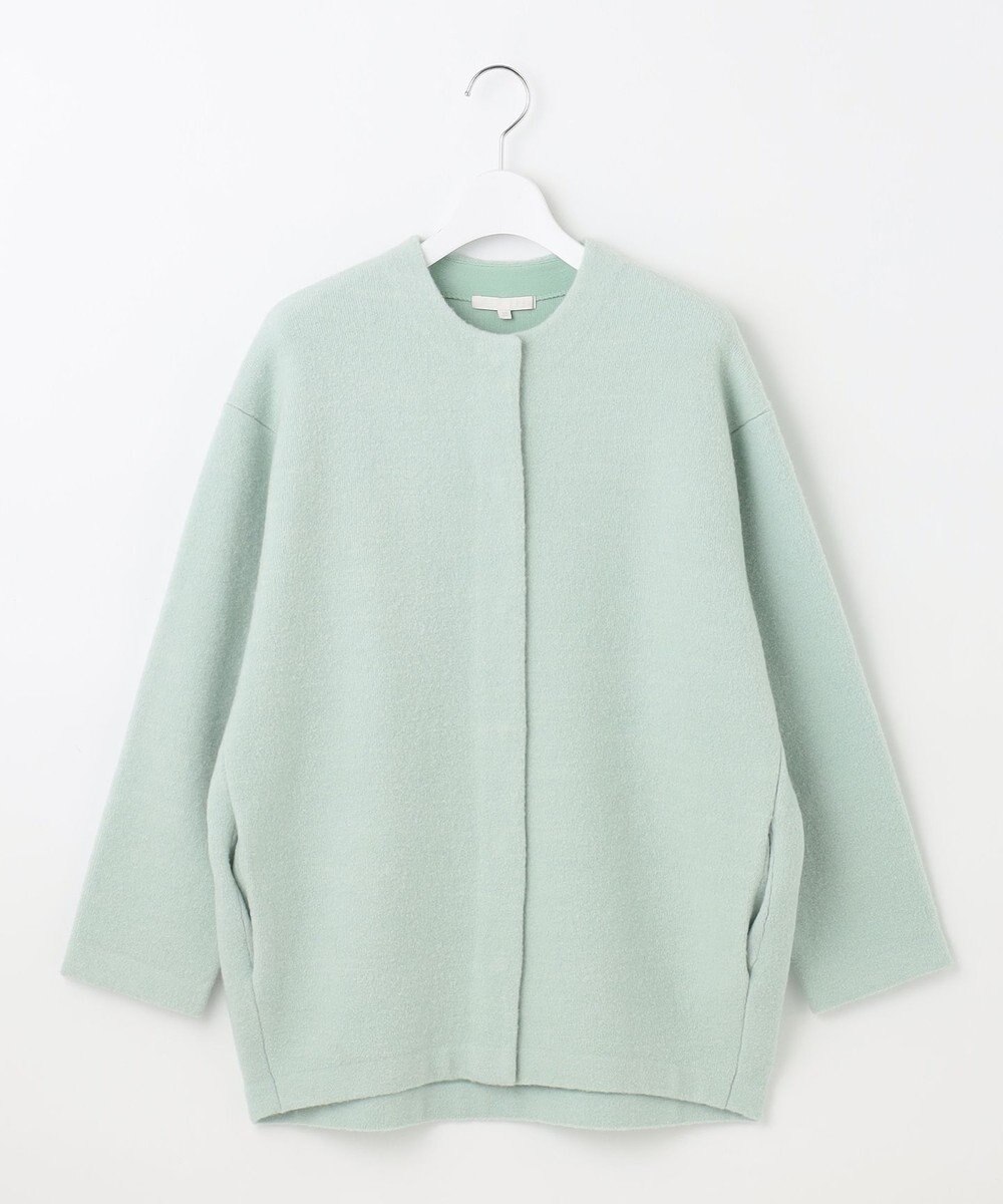 自由区 L 【洗える】ブークレーニット アウター 