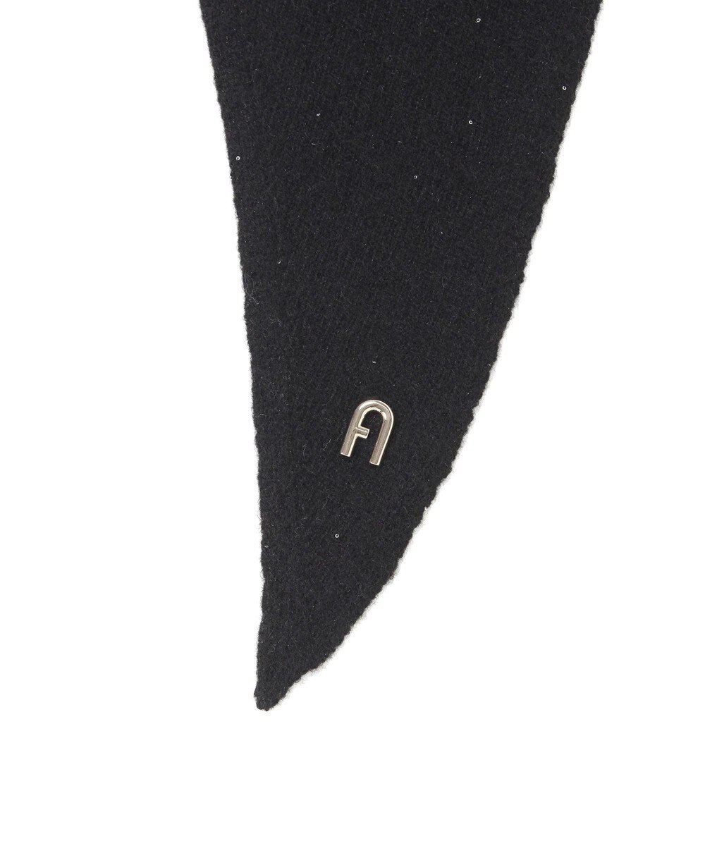 MOONBAT FURLA(フルラ）カシミヤ スパンコール トライアングルストール 