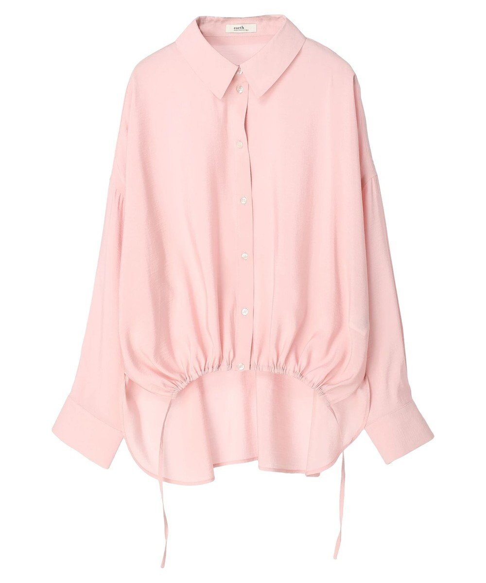 earth music&ecology ドロスト羽織シャツ 