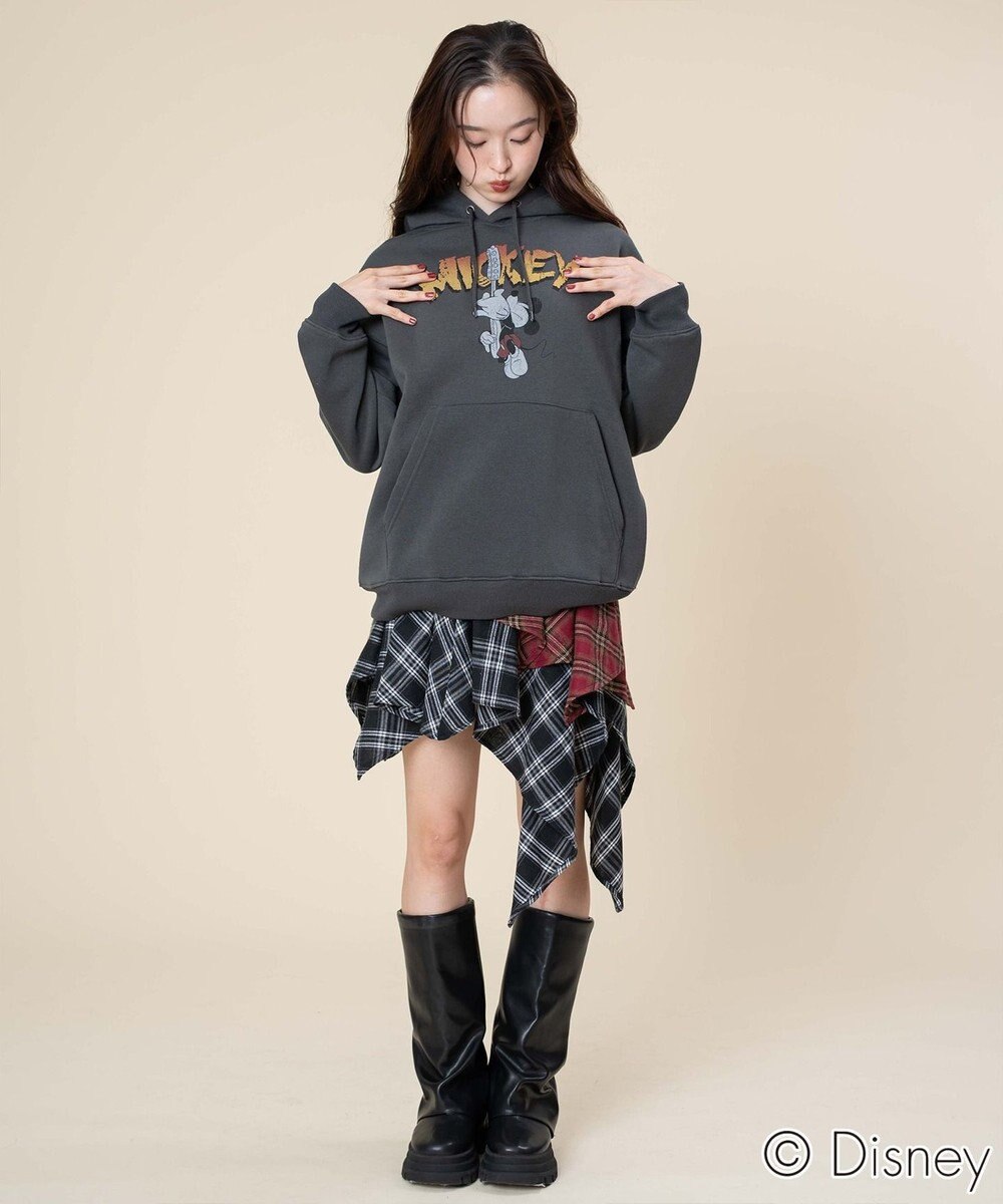 WEGO 【ユニセックス着用ITEM/25年秋冬新作】DISNEYグラフィックプルオーバー 