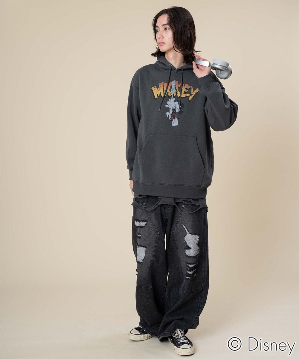 WEGO 【ユニセックス着用ITEM/25年秋冬新作】DISNEYグラフィックプルオーバー 