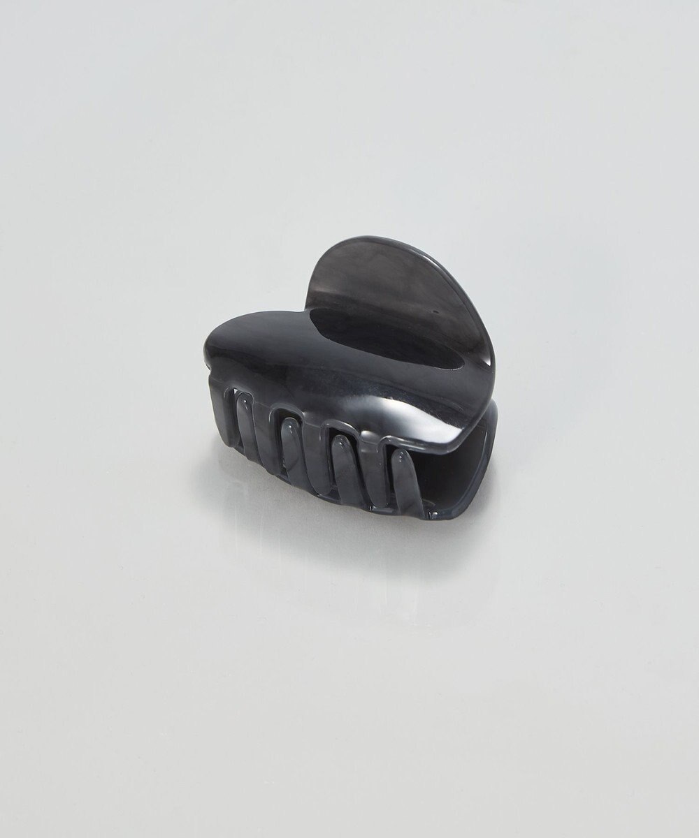 Phoebe マーブルハートバンスクリップ　ブラック 