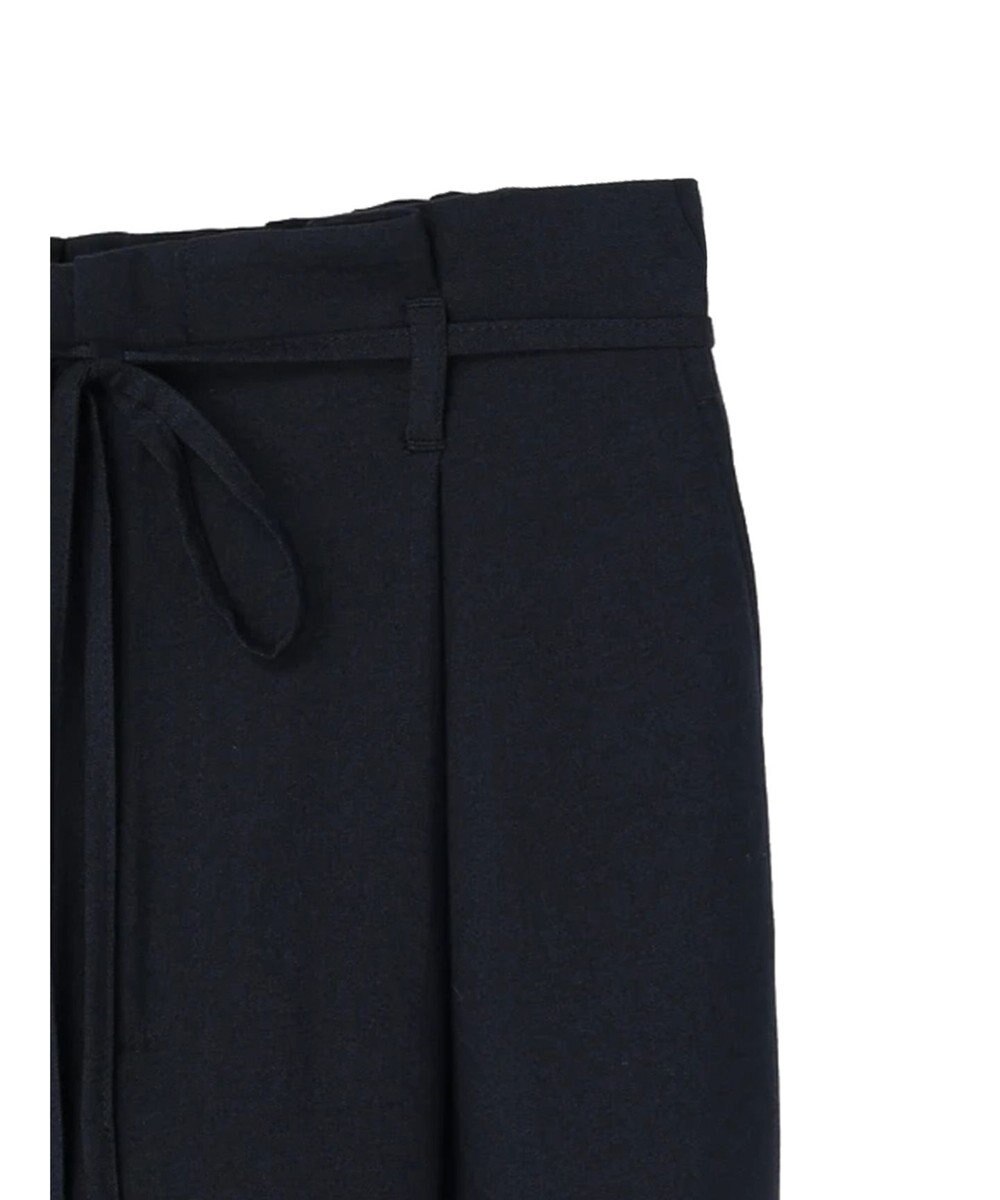 earth music&ecology リネンライクテーパードパンツ 