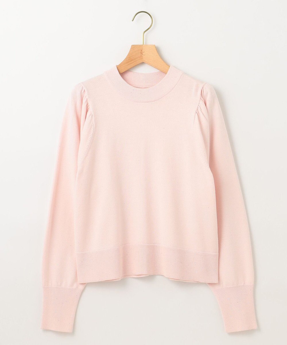 組曲 【WEB限定】ELENAスパンコールバックパール ニット 