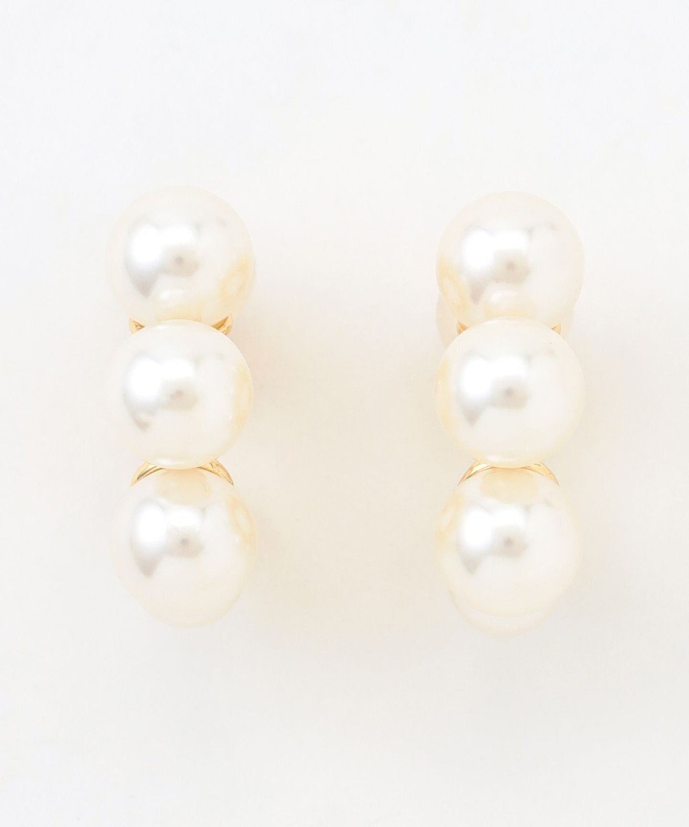 自由区 【カタログ掲載】パールサークル イヤリング 