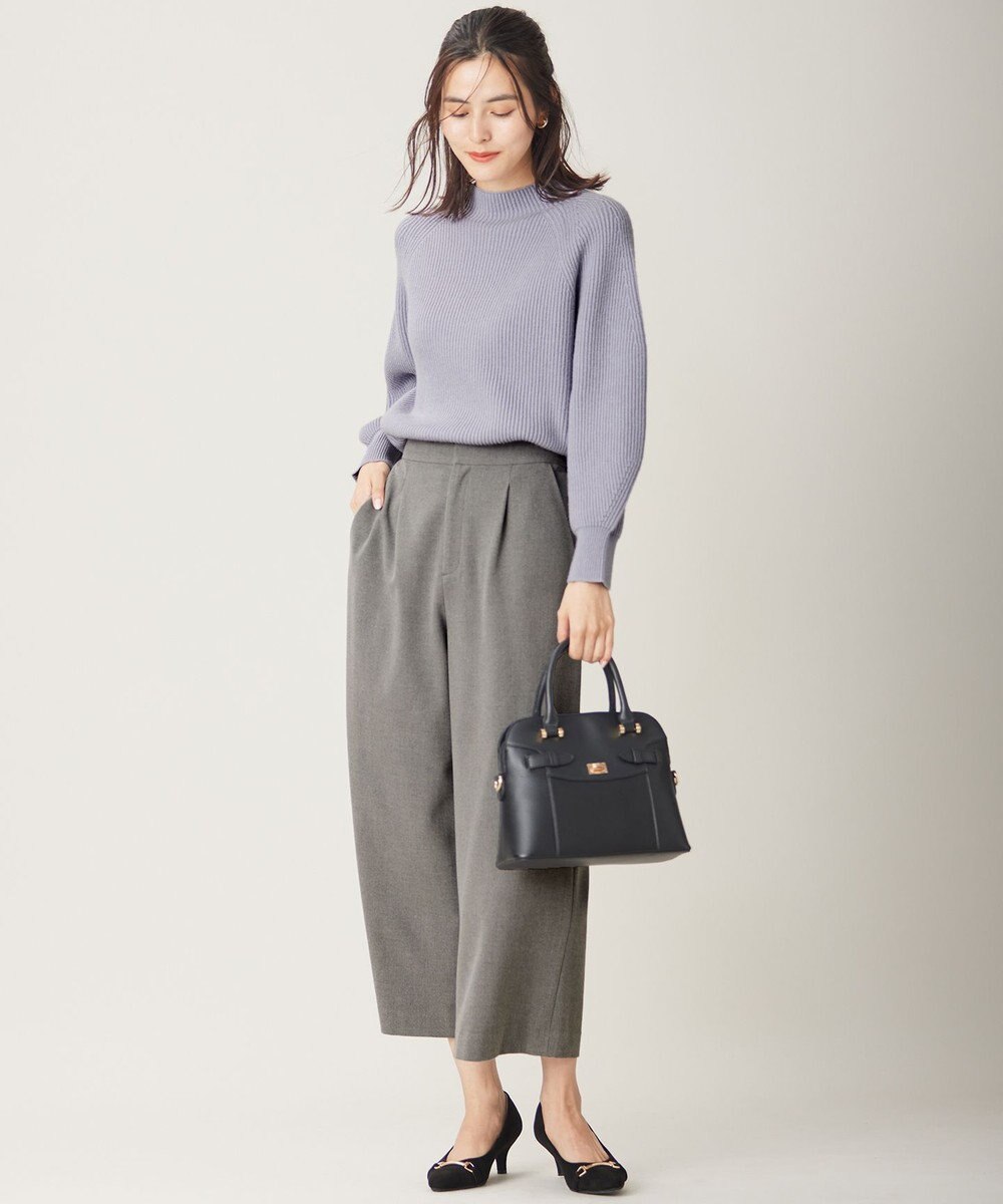 ANY SIS 【大人百花掲載 ヨンアさん着用】冬のシャルマン ラグランスリーブ ニット 