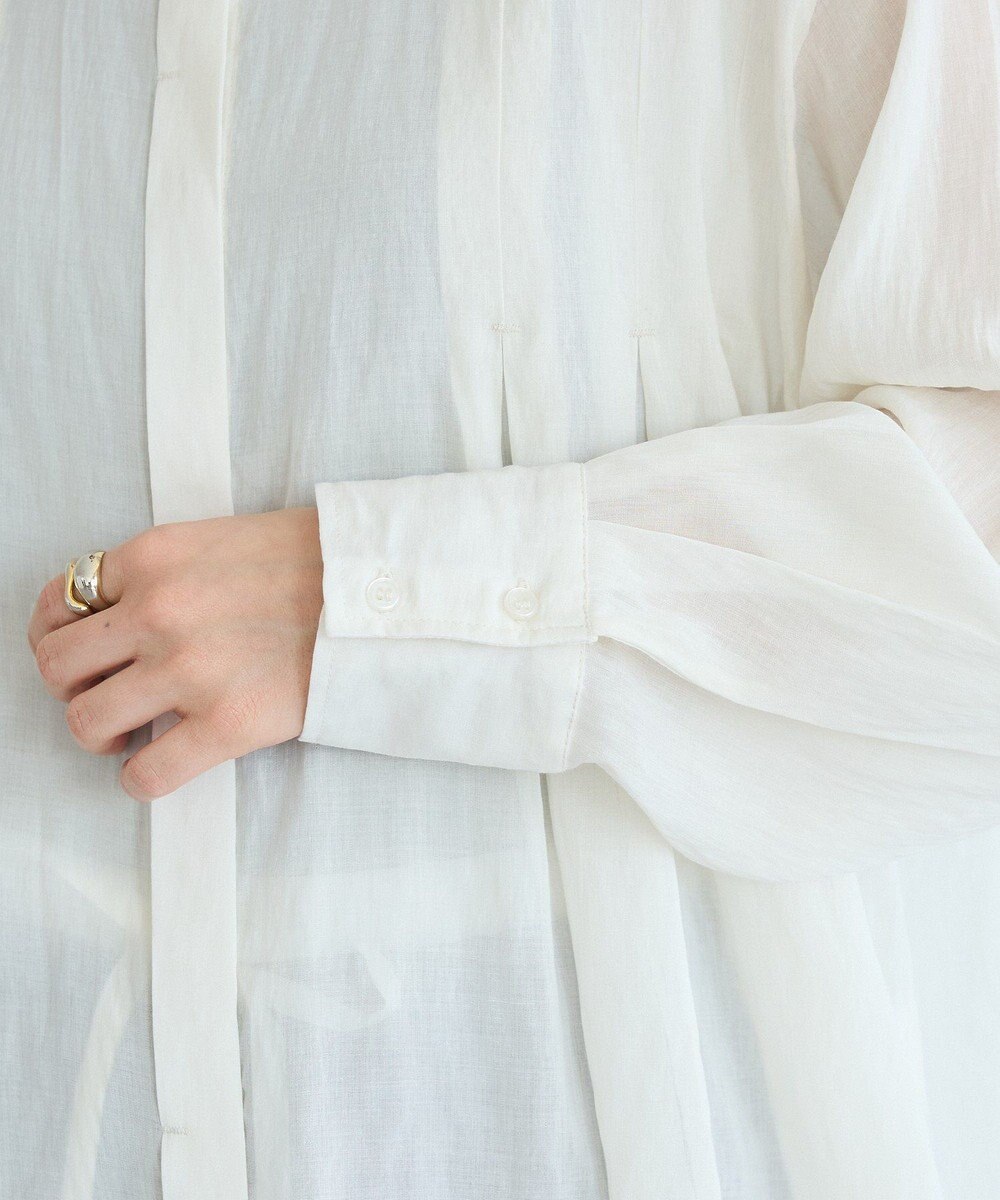 CRAFT STANDARD BOUTIQUE ヴィンテージボイルタックフレアシャツ 