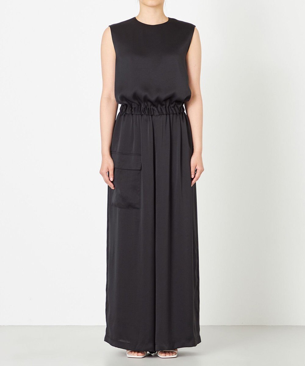 NAVE 【Nave・洗える】ヴィンテージサテン オールインワン 