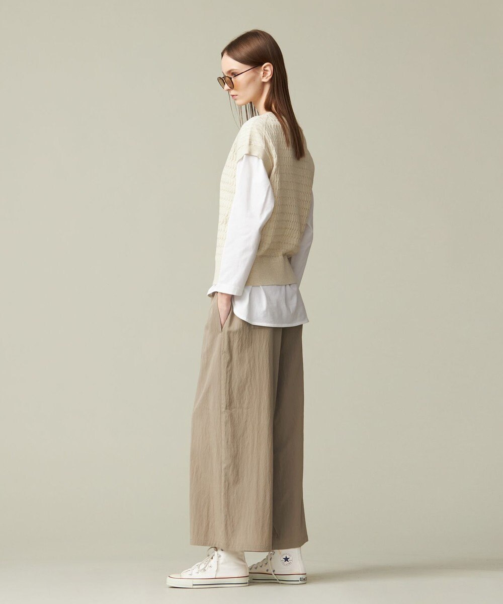 J.PRESS YORK STREET 【WOMEN】コットンケーブル ベスト 