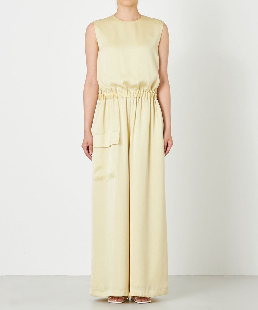 NAVE 【Nave・洗える】ヴィンテージサテン オールインワン 