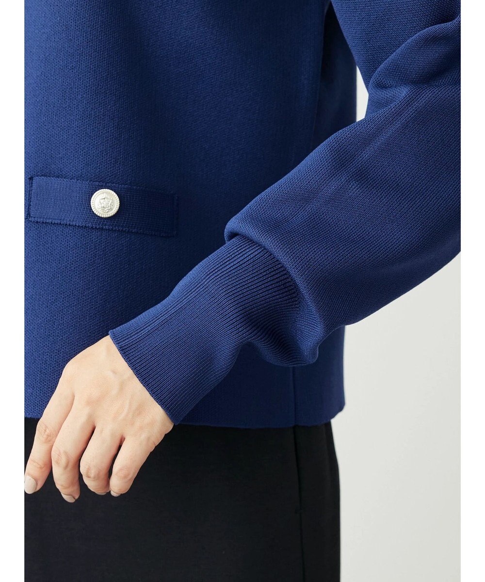 Green Parks ゴールド釦ボックス型カーディガン 