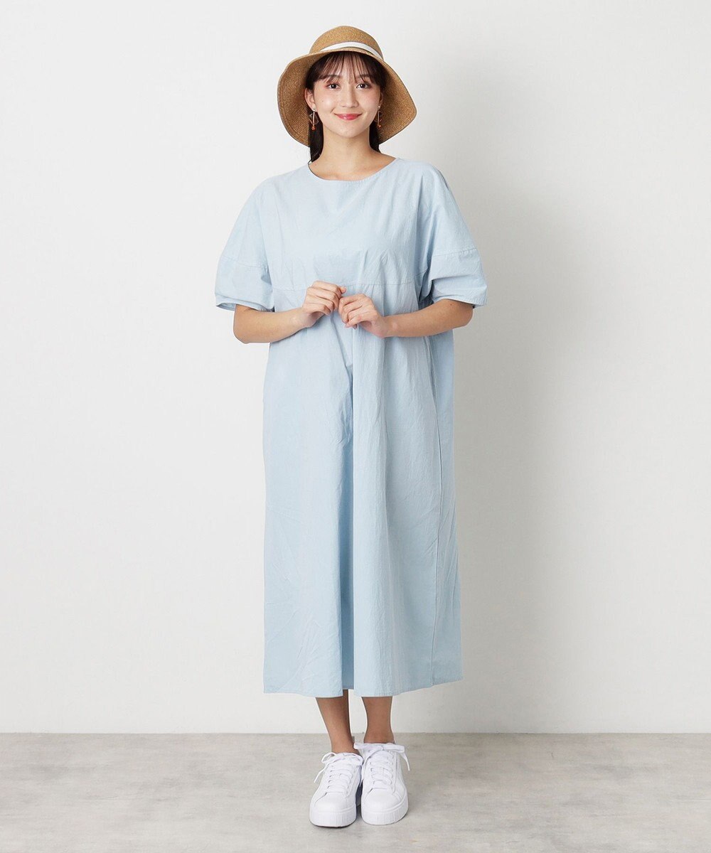 MOONBAT 【洗える】FURLA(フルラ)  ロゴ刺繍リボン 天然ハット 