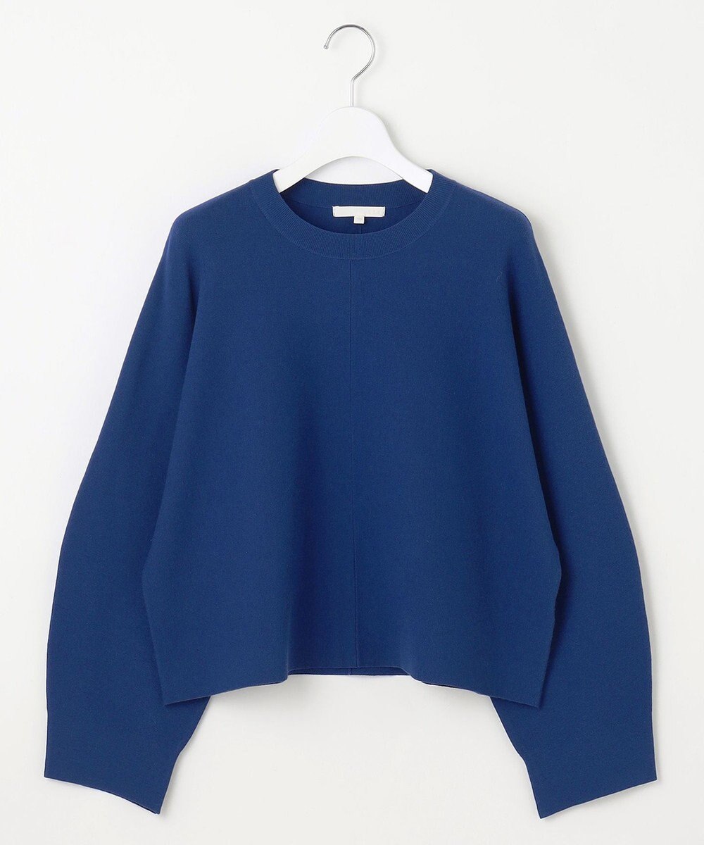 自由区 L 【セットアップ対応・洗える】レーヨンストレッチプルオーバー ニット 