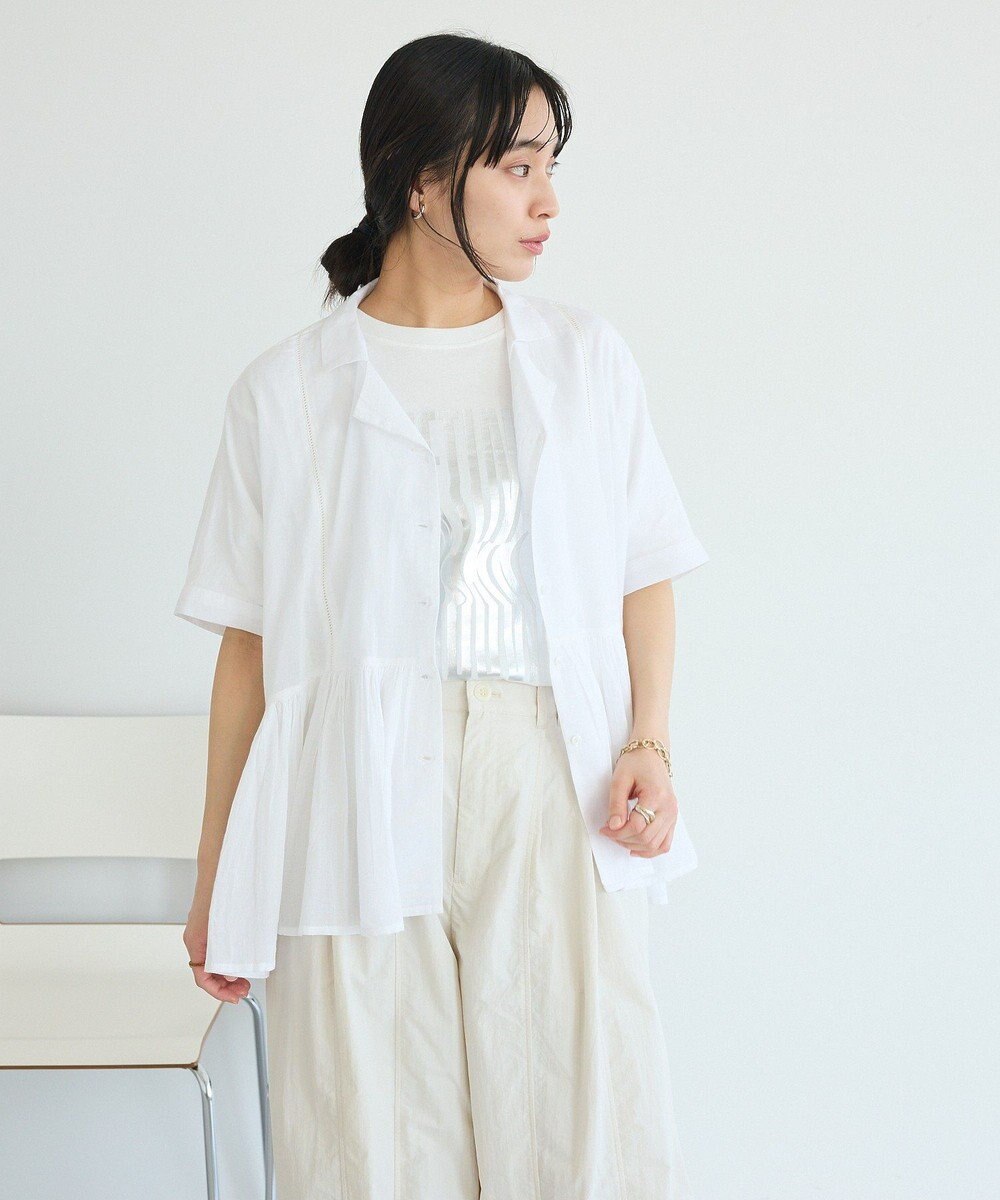 CRAFT STANDARD BOUTIQUE インド製 ペプラムブラウス 