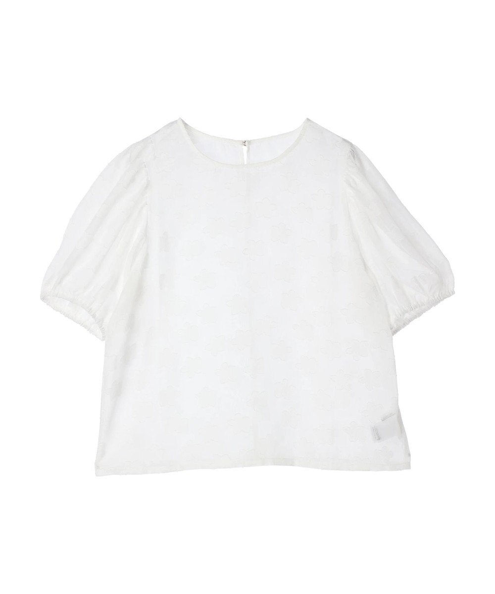 Green Parks ・ＥＬＥＮＣＡＲＥ　ＤＵＥ　フラワージャカードブラウス 