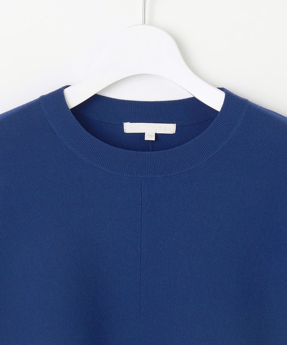 自由区 L 【セットアップ対応・洗える】レーヨンストレッチプルオーバー ニット 