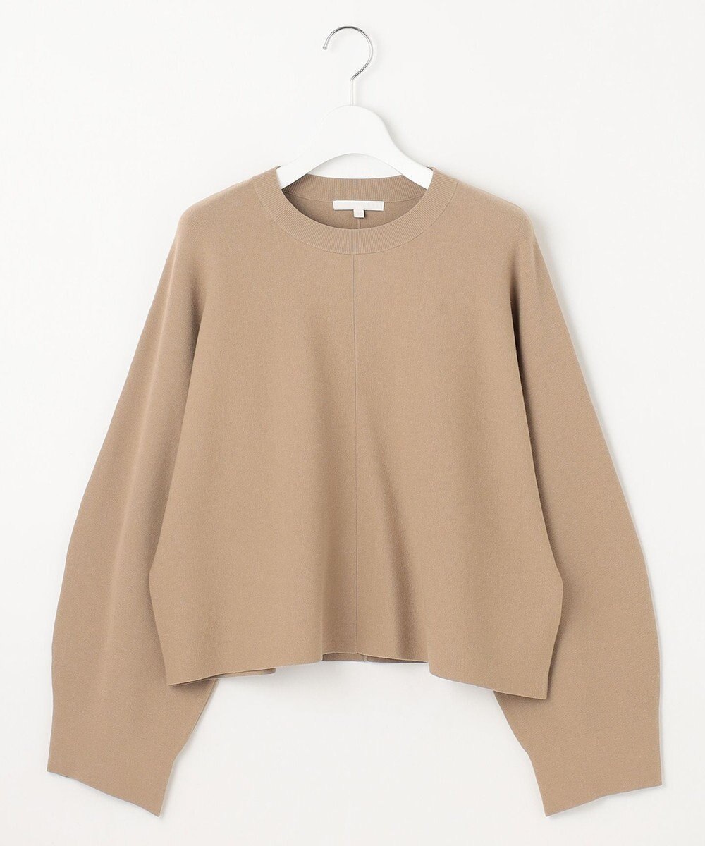 自由区 L 【セットアップ対応・洗える】レーヨンストレッチプルオーバー ニット 