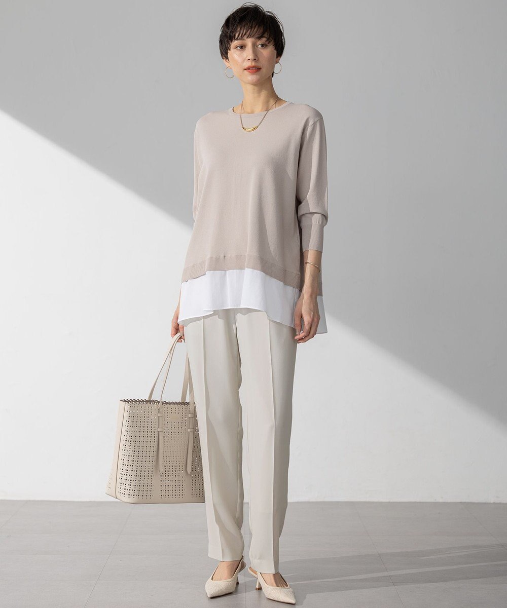 23区 メタルバートップ ネックレス 