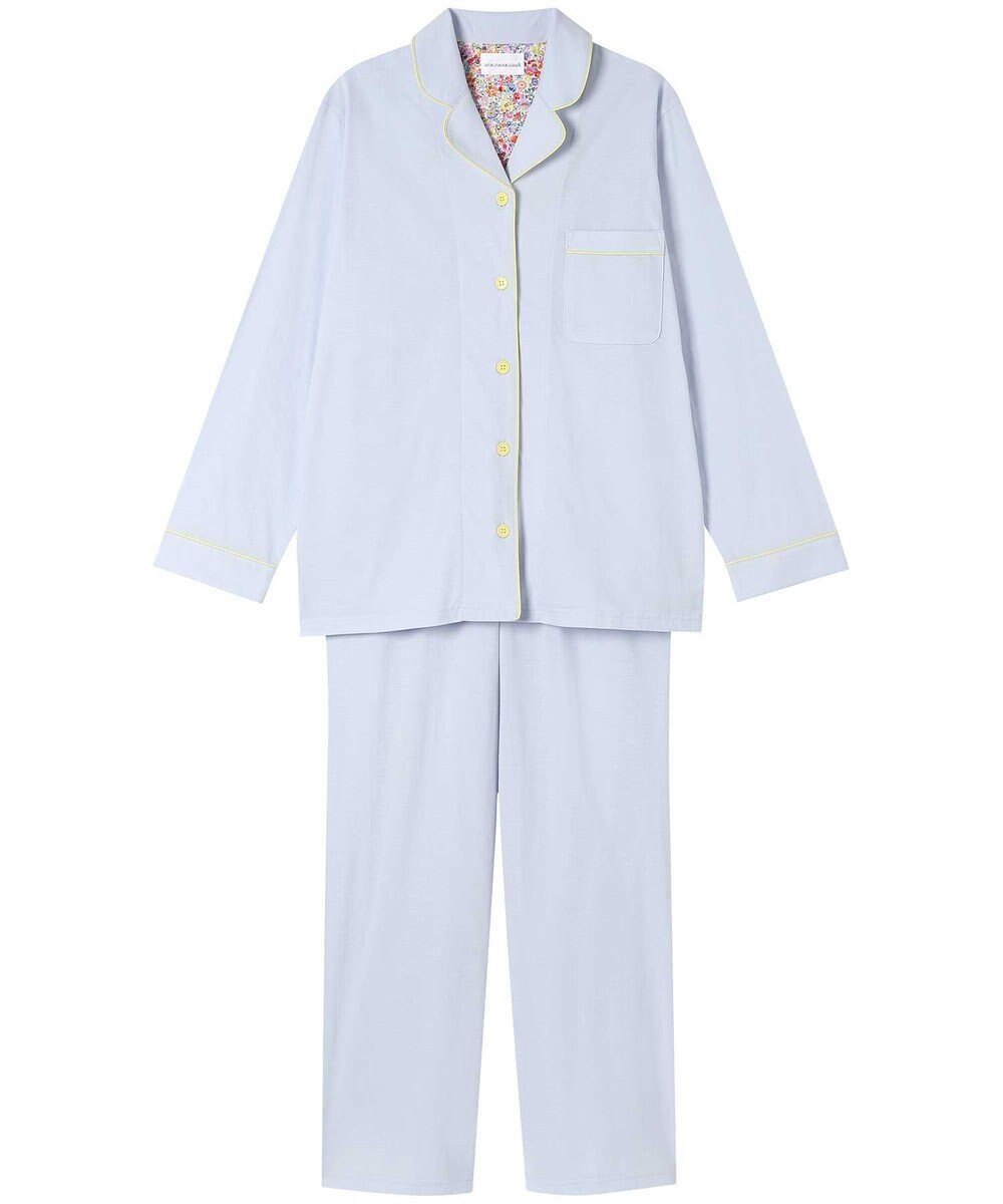 une nana cool 【綿100％】ハイゲージ天竺パジャマ　ＭＡＤＥ　ＷＩＴＨ　ＬＩＢＥＲＴＹ　ＦＡＢＲＩＣ 