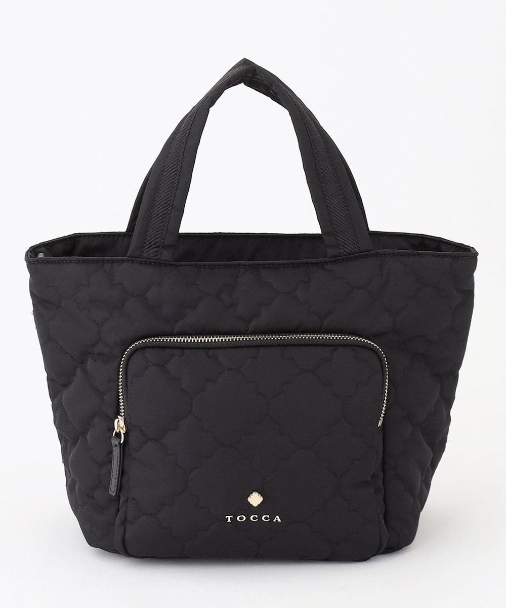 TOCCA 【撥水】CHECKER CLOVER QUILT BAG トートバッグ 