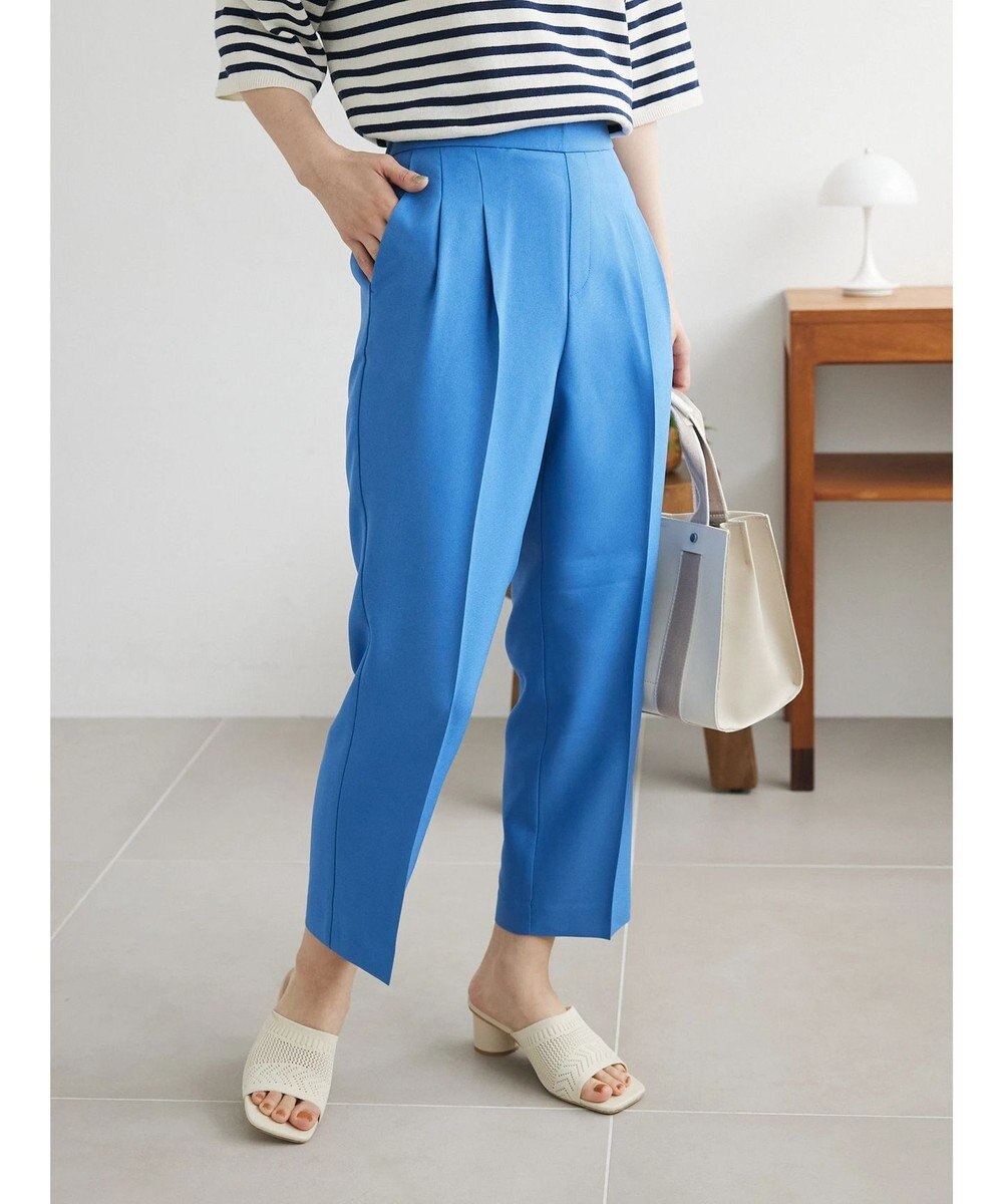 Green Parks 接触冷感　きれいシルエットパンツ（テーパード） 