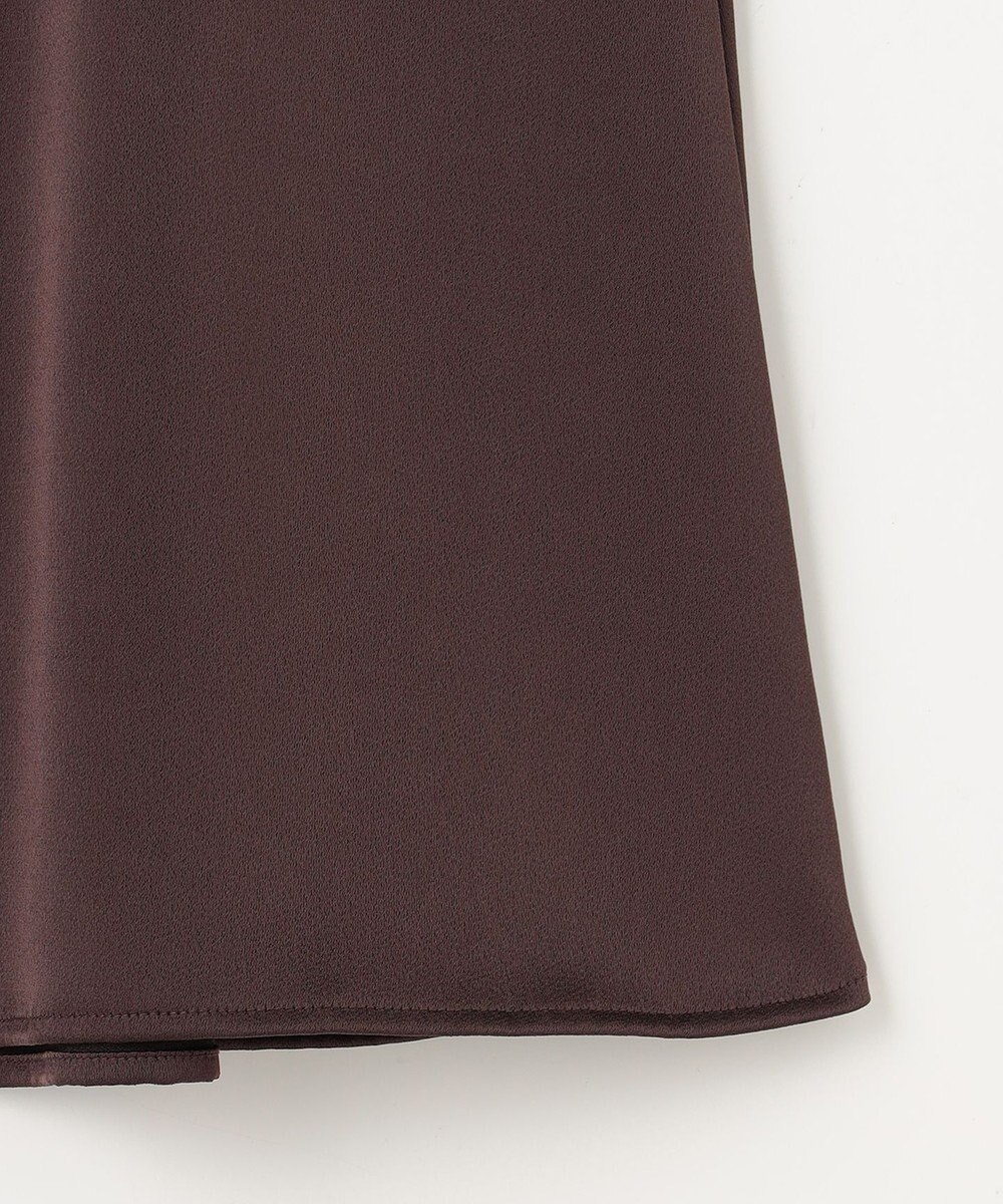 ANY SIS 【洗える】ダルサテンナロー スカート 