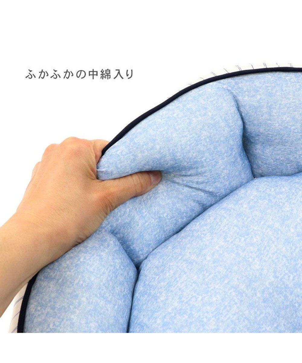 PET PARADISE ペットパラダイス クールカドラー 《シャンブレー》 丸型 Ｓ 