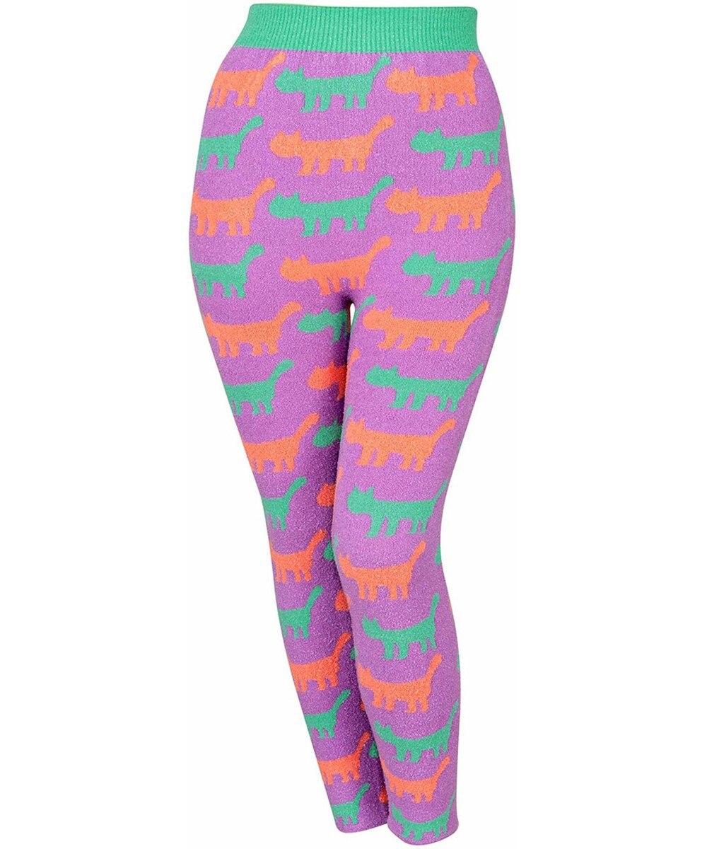 WACOAL 毛パン 足首丈 はきこみ丈ふかめ あたたかボトム ふんわりフィット ふわふわ 毛糸のパンツ レディース PPL755 /ワコール 