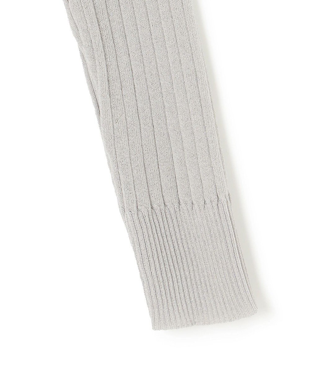 J.PRESS YORK STREET 【WOMEN】シアワイド リブカーディガン 