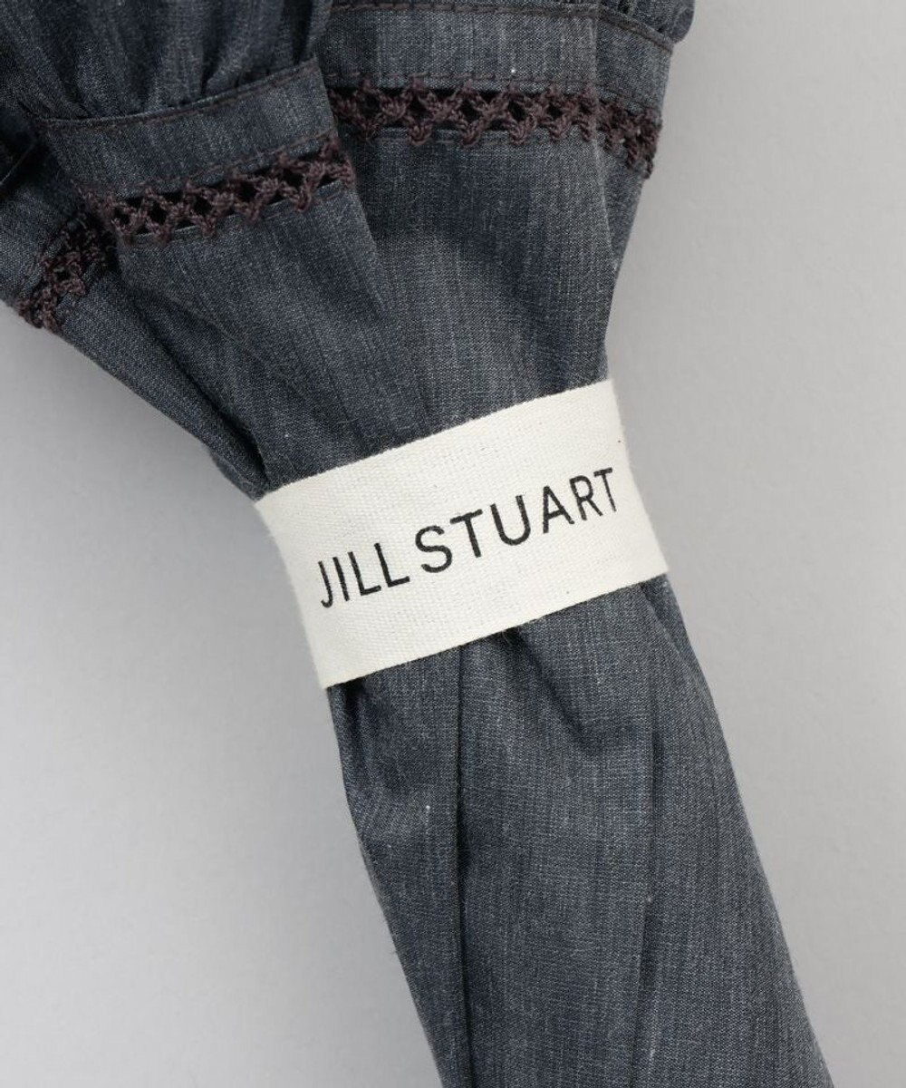 AURORA 【 JILL STUART（ジル スチュアート）】・WEB限定・　リバティパイピングフリル晴雨兼用パラソル(長傘) 