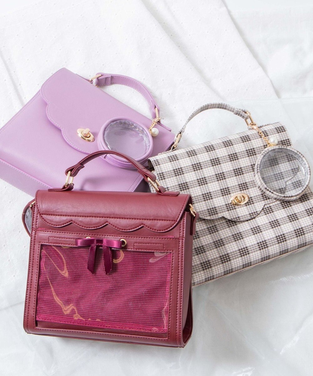 WEGO 【痛バ＆推し活グッズ】スカラップ痛ショルダー 