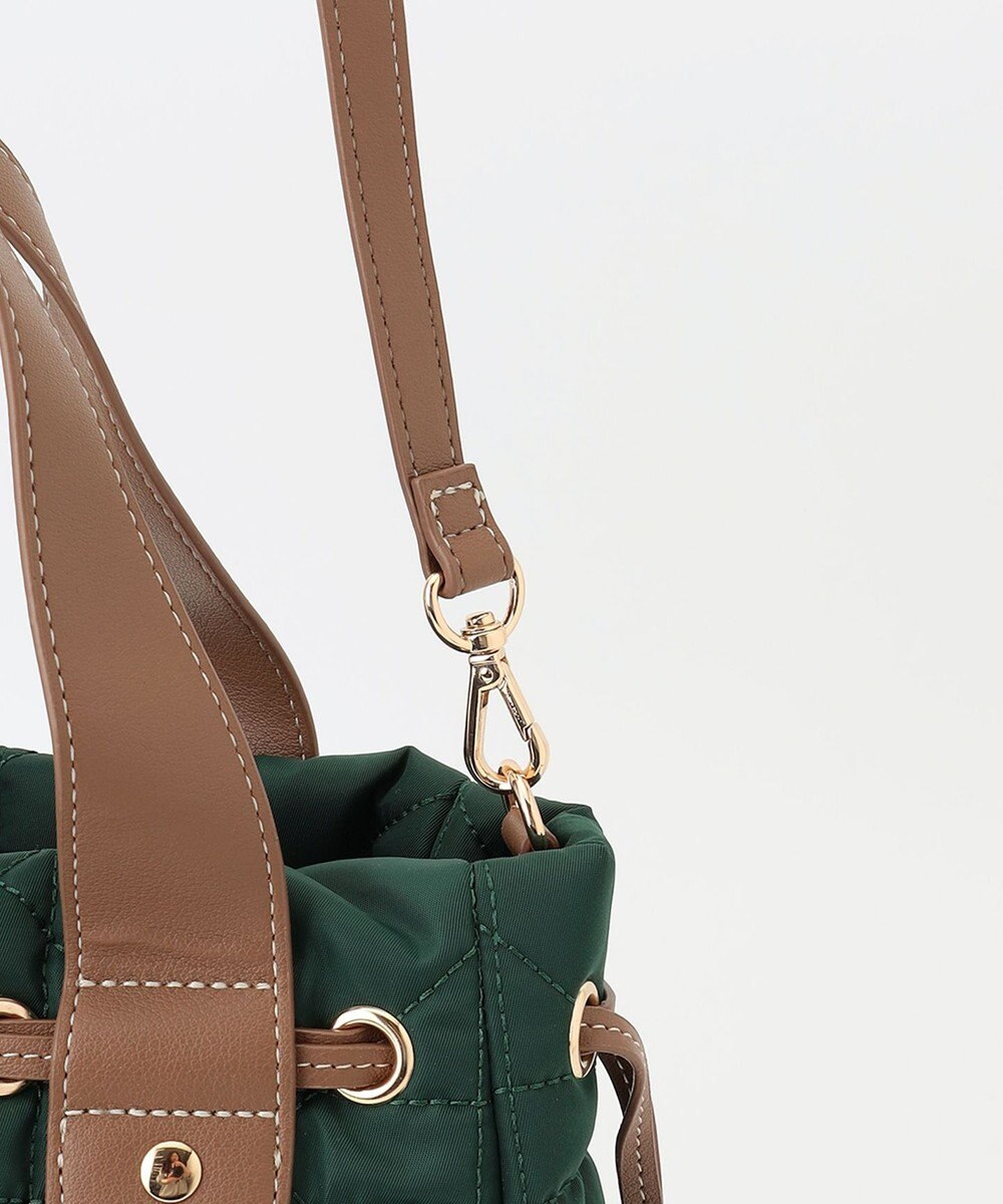 LA BAGAGERIE グリッドキルティングトート 