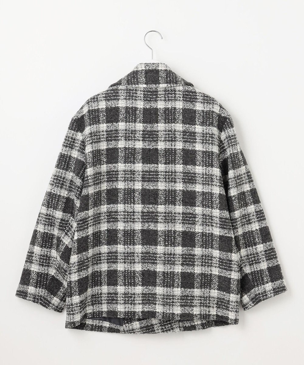 自由区 S BALLIループミルドチェック コート 