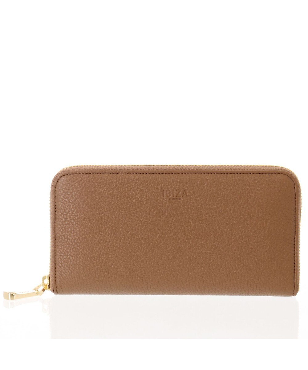 IBIZA 牛革　ラウンドファスナー長財布 
