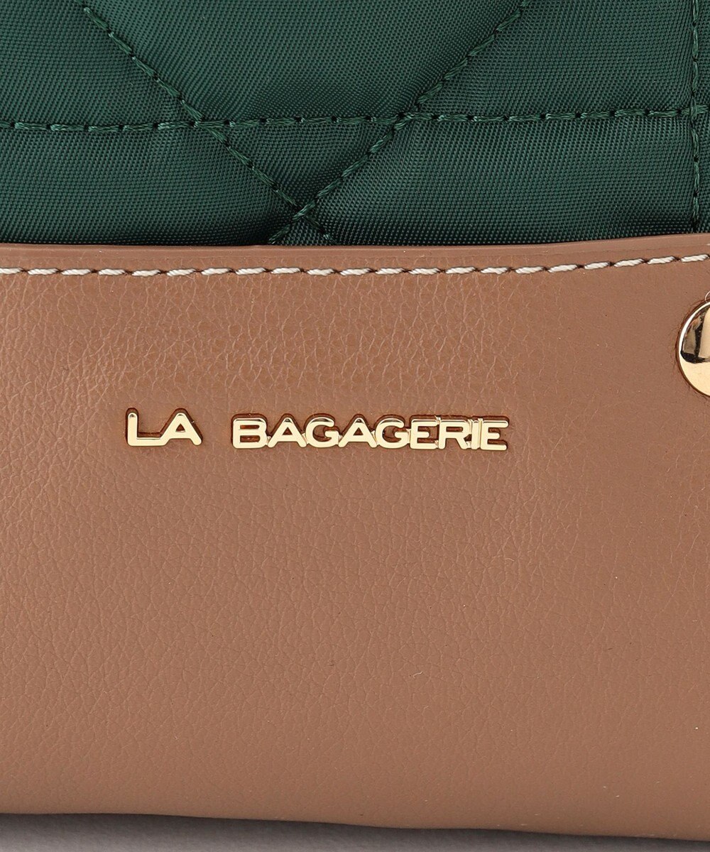 LA BAGAGERIE グリッドキルティングトート 