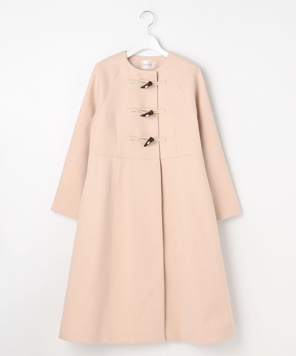 Feroux ダッフルデザインAライン コート 