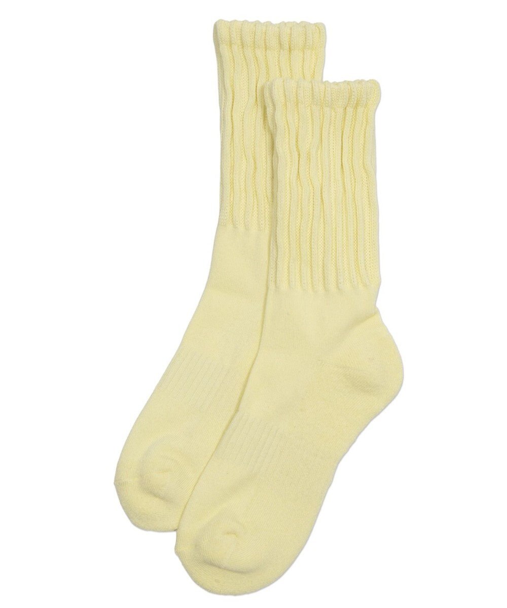 WEGO サポート付きボリューム無地リブソックス 