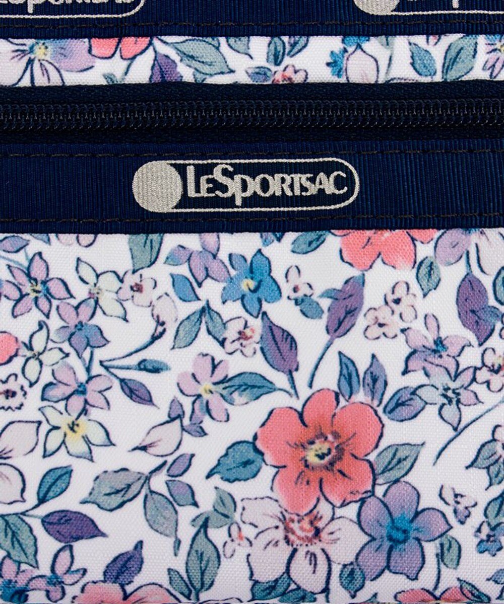 LeSportsac 3ZIP COSMETIC/タペストリーフラワー 
